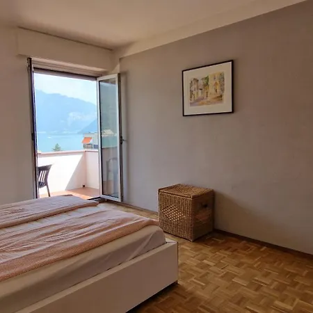 Melide Apartments Lake Lugano Close To Swissminiatur & Private Parking On Request דירה *